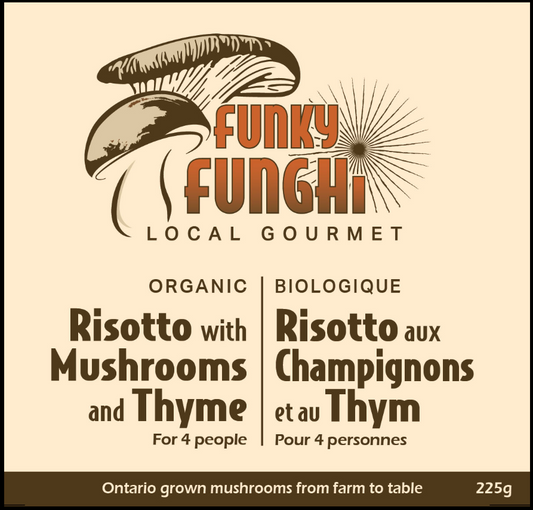 Risotto With Mushrooms and Thyme